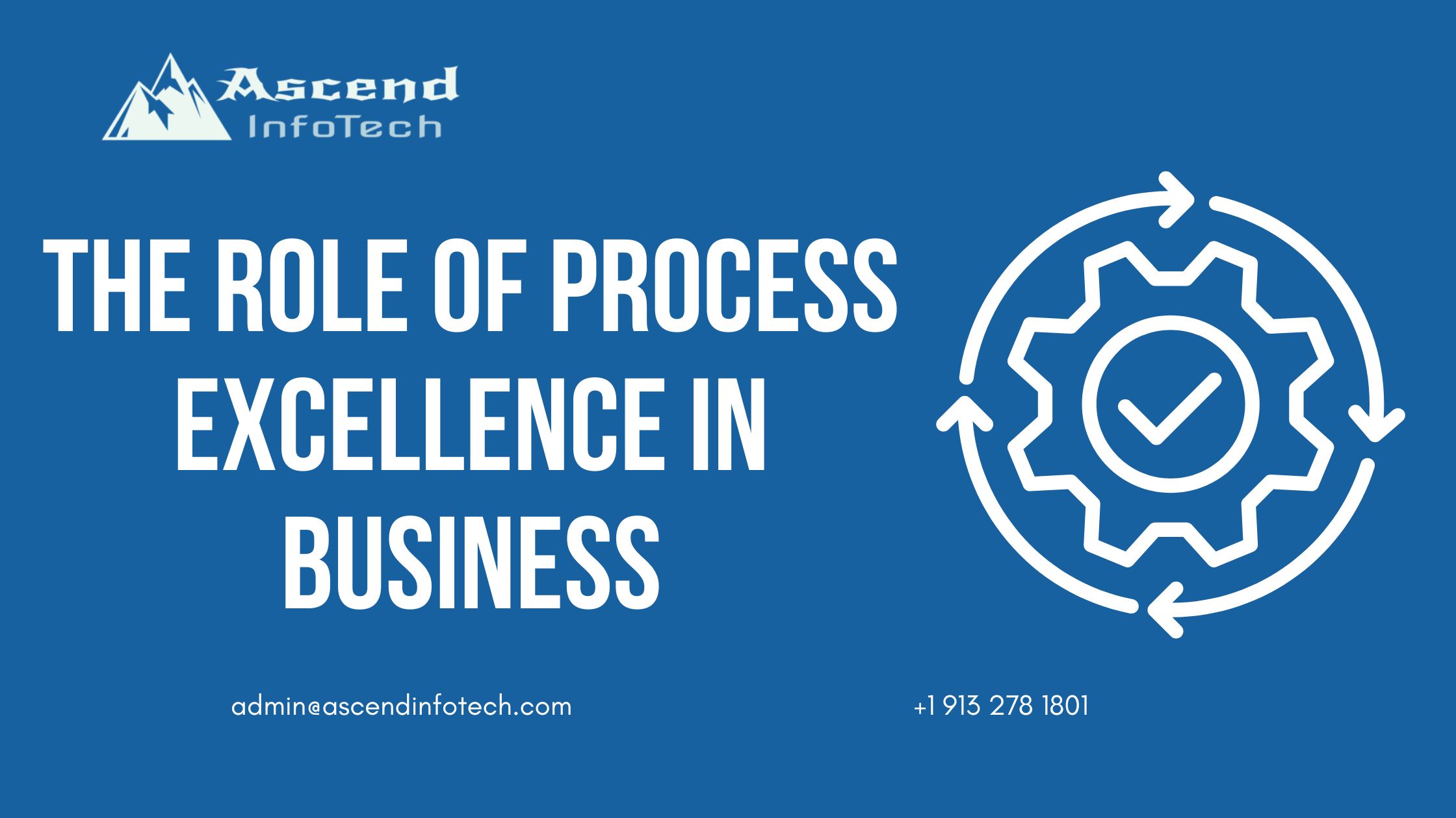 This image is about the Role of Process Excellence in business